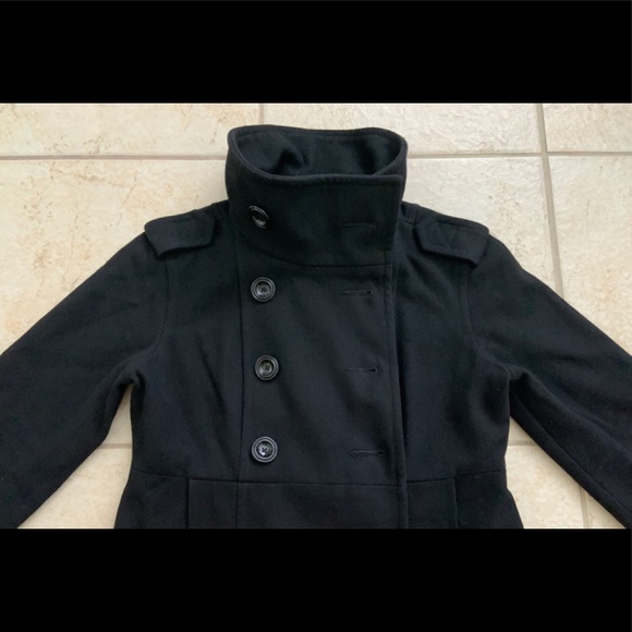 GAP high funnel collar peacoat black size size XS - Picture 3 of 12
